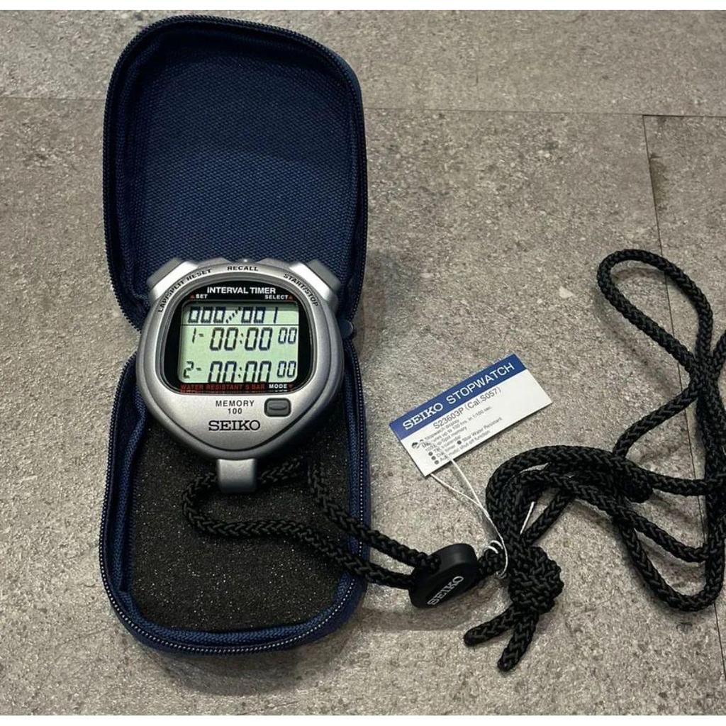 SEIKO STOPWATCH 100 M S23603P
