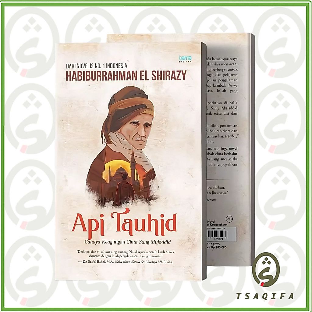 Buku API TAUHID Karya Habiburrahman El Shirazy / Novel Api Tauhid ORIGINAL Penerbit Terra Pustaka