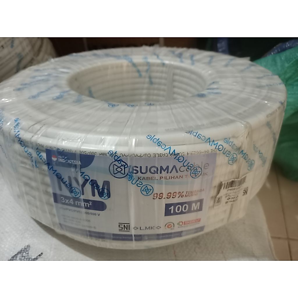 Kabel NYM 3x4 SUQMA 100 mtr