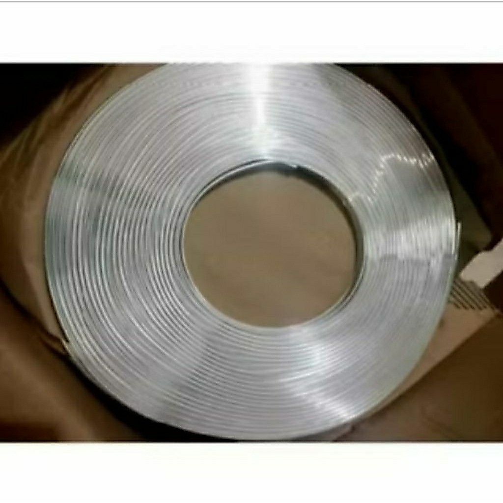 SILVER  LIST PVC EDGING MIRRORRING LIST CERMIN LIST SERBAGUNA ( 12 MM )