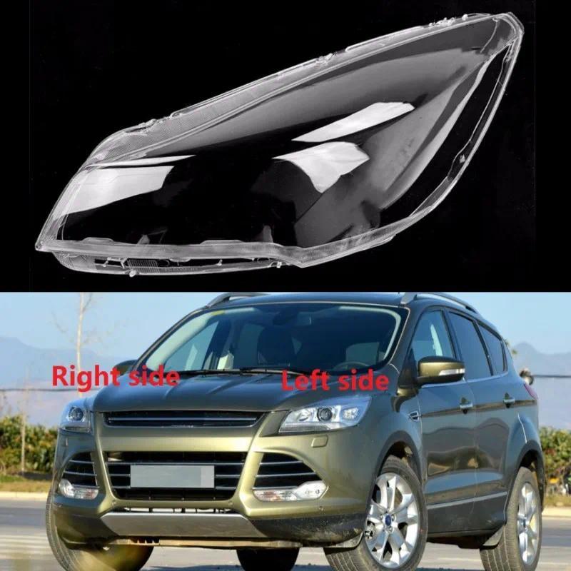 For  Ford Kuga  Escape 2013 2014 2015 2016 Headlight LampshadeTransparent Headlamp Cover Lens Replac