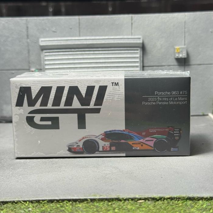 Mini GT Porsche Penske Lemans Mini GT 740 Porsche 963 #75 2023 24 Hrs Le Mans Porsche Penske Motorsp
