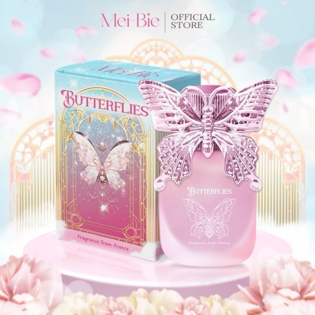 INSPIRED NEW BOTTLE LLB 30 ML PARFUM MEIBIE ORIGINAL || PARFUM BUTTERFLIES CI VILMEI || ORIGINAL