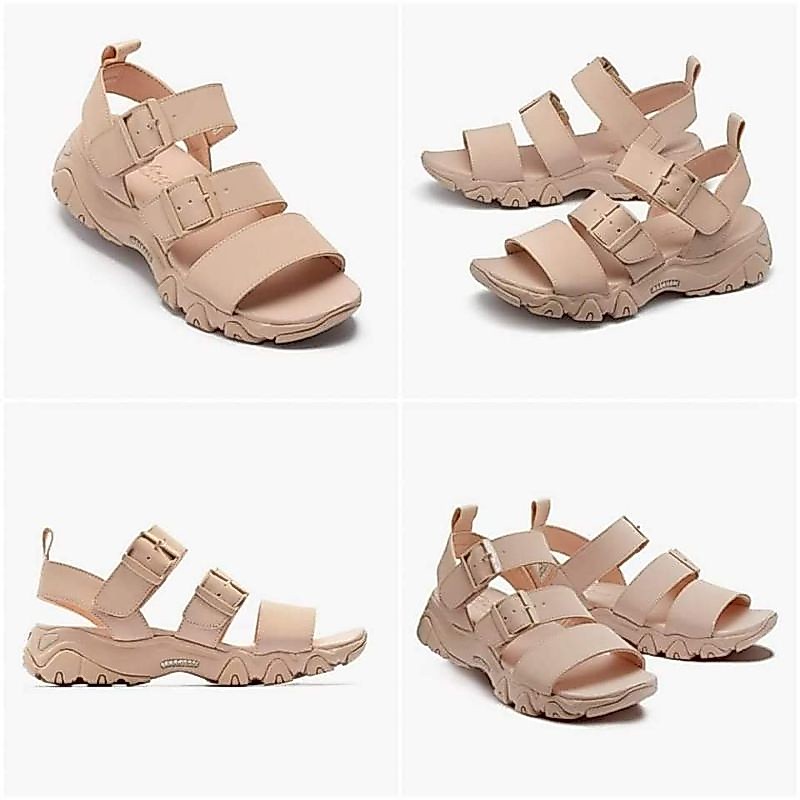 SALE100%Original Skechers D'Lites 2.0 Cool Cosmos Blush Pink Women's Sandals Kode Produk: SKE32998BL