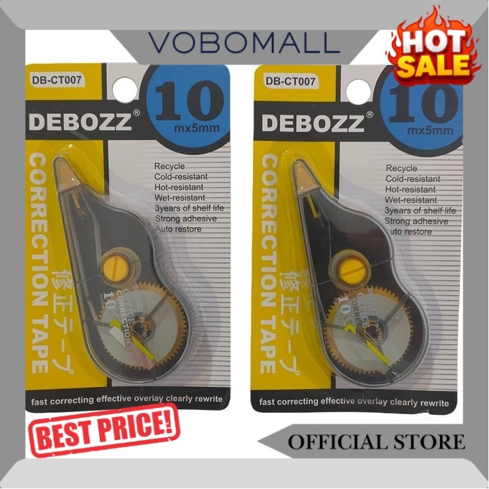 Tip Ex Debozz DB-CT007 / DB-CT007 Debozz Correction Tape SA