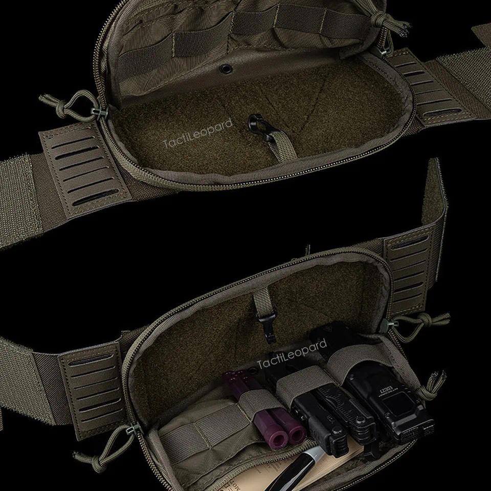 Tactical Multi-caliber Triple Magazine Pou w/ 2nd Layer Admin Bag for M4 556 Long 9mm Mag Aifsoft Pl