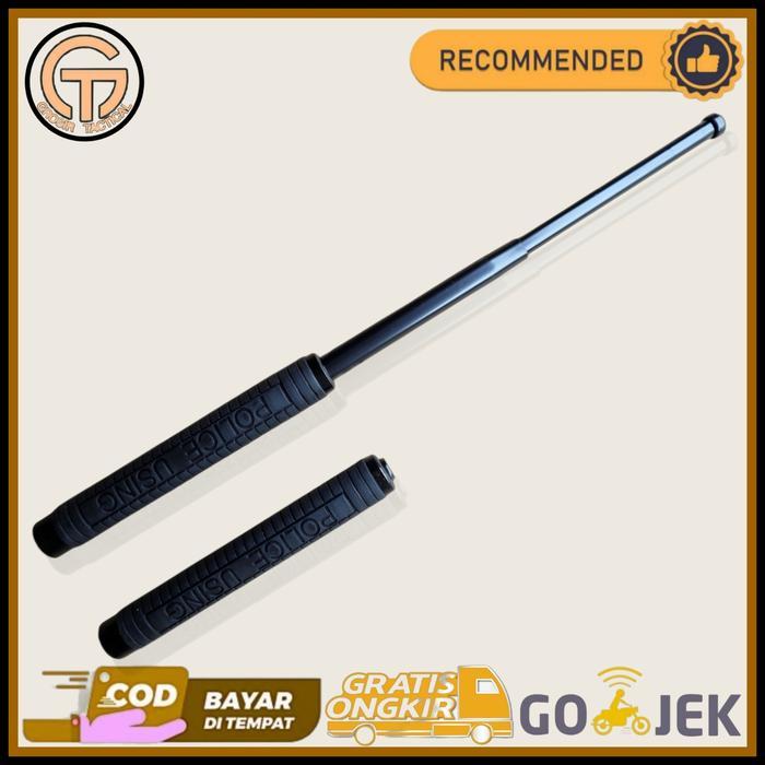 baton stick police tongkat stik/pentungan stik besi/baton