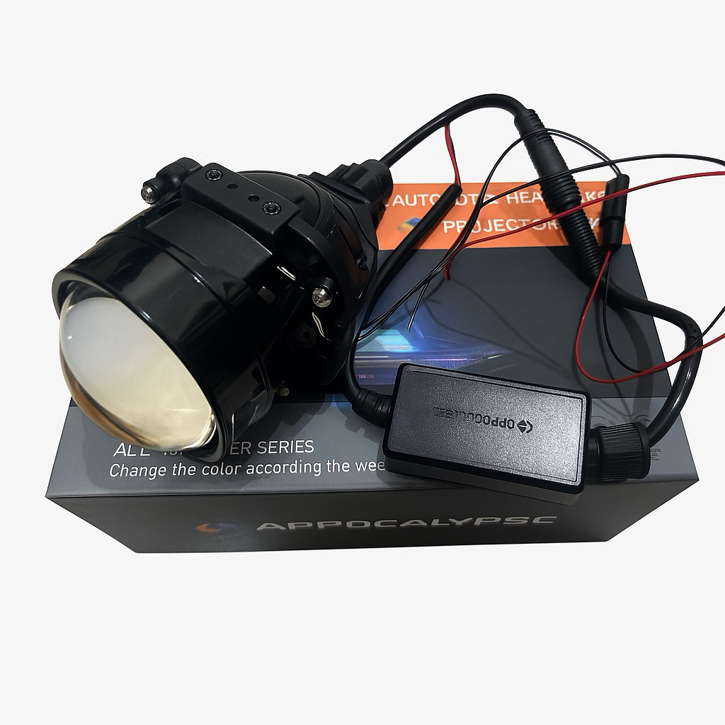 Lampu Biled 2,5 Inch 50watt 3 Warna APP Bluetooth