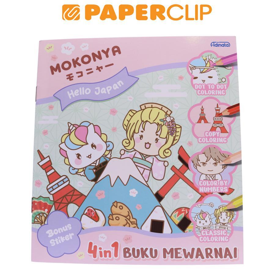 BUKU MEWARNAI ADINATA 2550-9733 MOKONYA