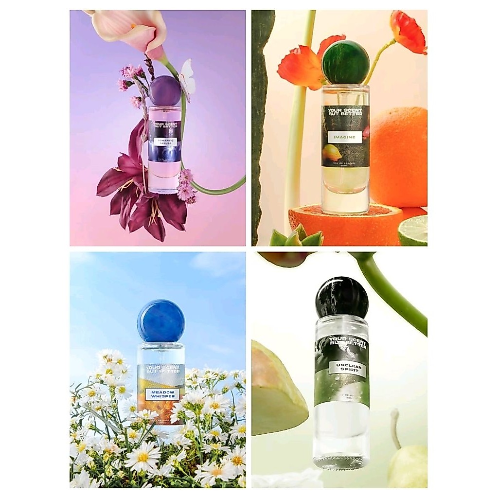 Decant Share in Bottles Spray YSBB Parfum Imagine Unclean Spirit Meadow Wishper Romantic Fables 3ml 