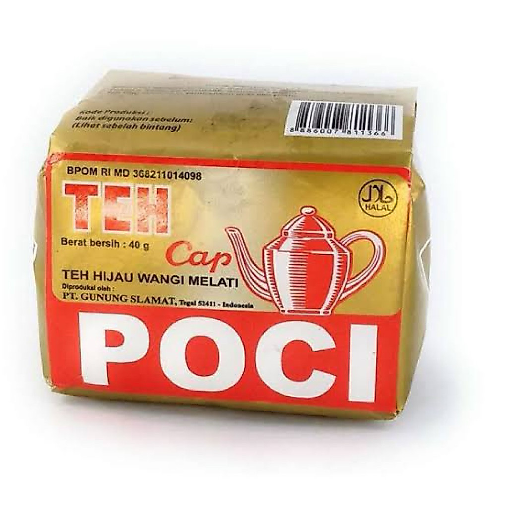 Teh Poci Gold Bubuk 40g - Aroma Wangi, Rasa Premium