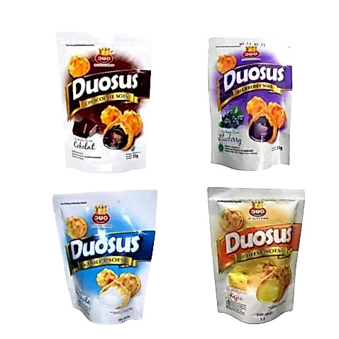 Duosus Soes Kering (1 Pcs) Coklat / Blueberry / Keju / Vanila