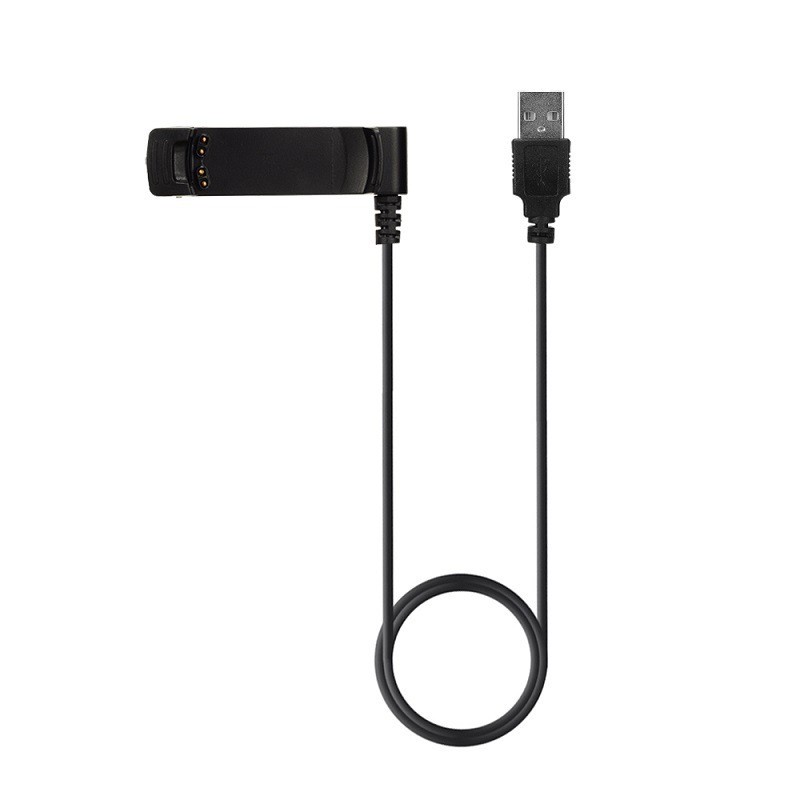 Kabel Charger - Kompatibel dengan Garmin Fenix 2 D2 Bravo - 1m Hitam