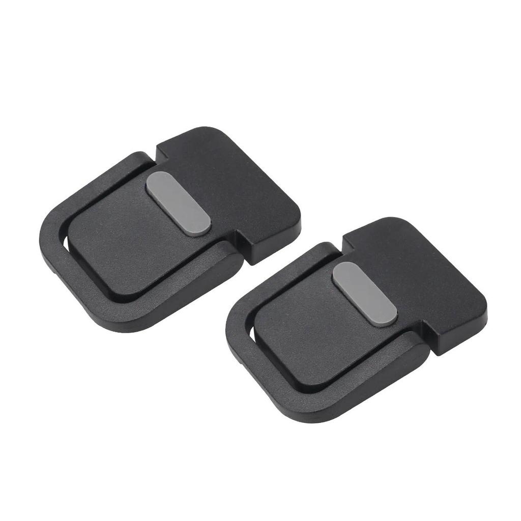 1 Pair Laptop Stand Mini Portable Laptop Riser Foldable Invisible First/Second Gear Adjustment Light