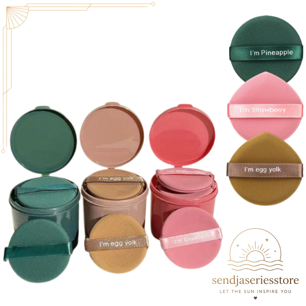 SS - SPONS PUFF AIR CUSHION BB CREAM H443 PUFF FOUNDATION CAIR / POWDER / BEDAK TABUR ISI 7 PCS