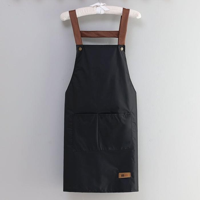 TERBARU Apron Celemek Barista Apron Celemek Barista Korean Style Celemek Masak Waterproof Celemek Ju