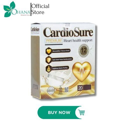 

PROMO Cardiosure Premium Original Susu Premium Hipertensi Darah Tinggi Dan Jantung Isi 12 Sachet