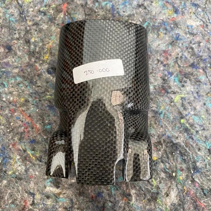 Promo tangpad carbon ninja rr + tutup shcok carbon tyga