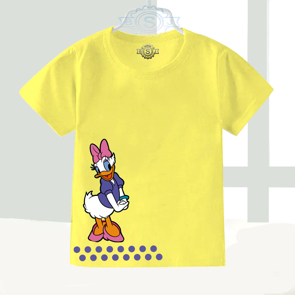 Kaos Anak Motif Daisy Duck Anak Perempuan