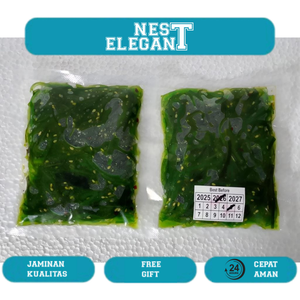 

Chuka wakame /wakame salad/seawed/rumput laut 100gr