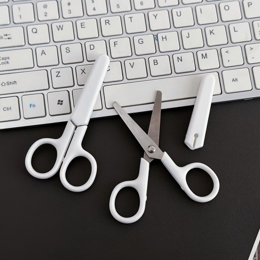 

Gunting Putih Aesthetic White Scissors Mini