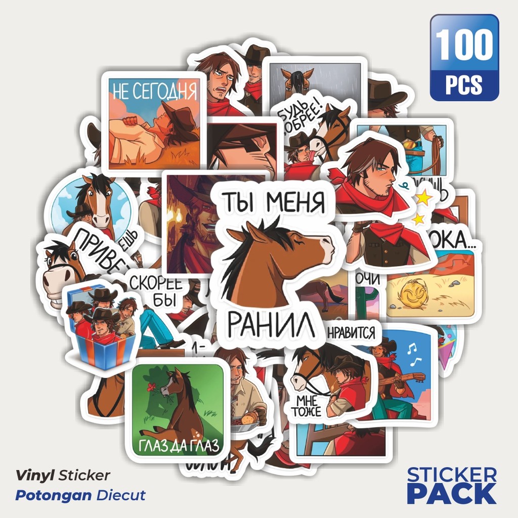 

Terbaru! 50 pcs Stiker Kartun Funny John and Juan Dekorasi Lucu Kreatif untuk Notebook, Skateboard, HP