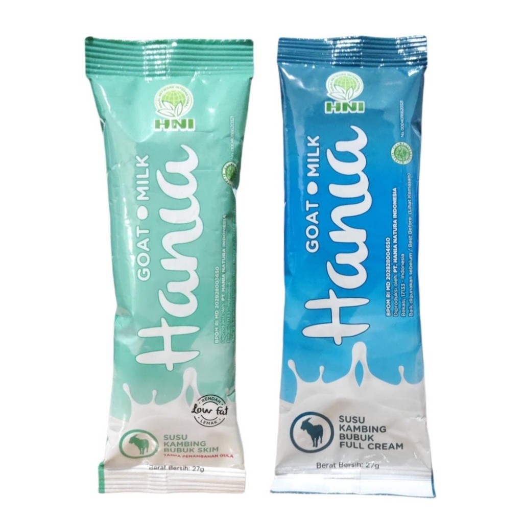 

HNI Hania Susu Kambing Full Cream Komposisi Susu Bubuk 100% Manfaat Untuk Kesehatan Jantung