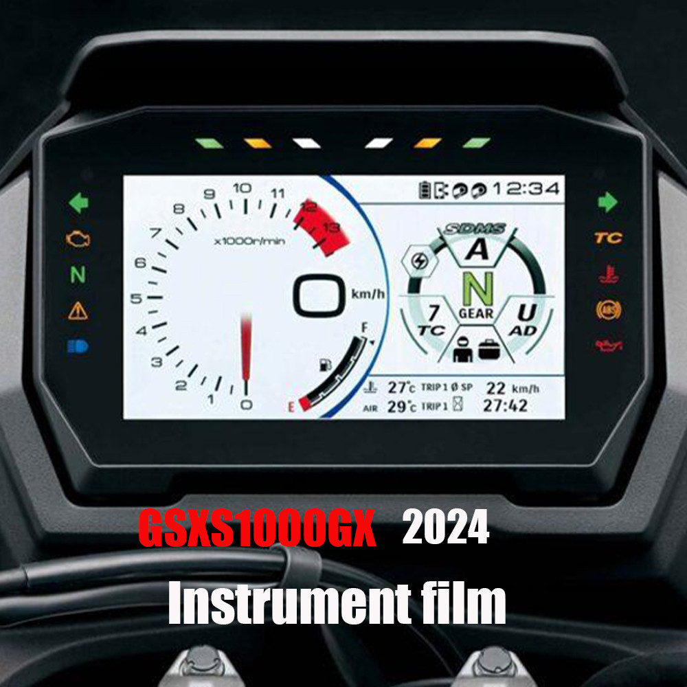GSX-S1000GX 2024 Dashboard Screen Protector Motorcycle trument Film For Suzuki GSX-S1000 GX GSXS1000