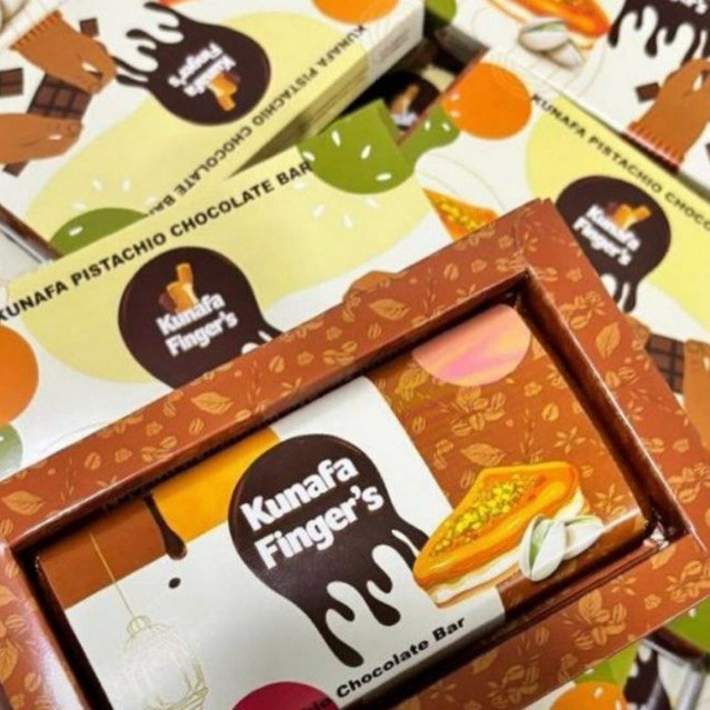 

[READY STOCK] KUNAFA PISTACHIO CHOCOLATE BY KUNAFA FINGER'S MALAYSIA/COKELAT DUBAI