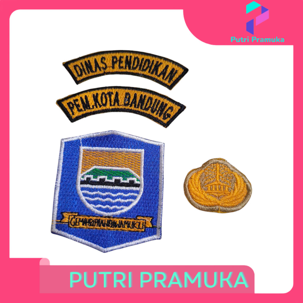 Bet Atribut Bordir PNS Dinas Pendidikan Pem Kota Bandung