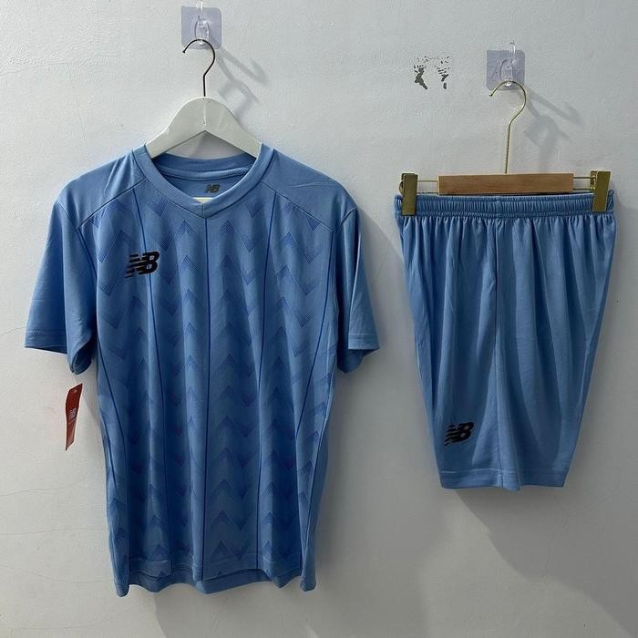 [Best Seller] Jersey | stelan futsal Nike warna putih | baju bola dewasa realpict - Biru, M