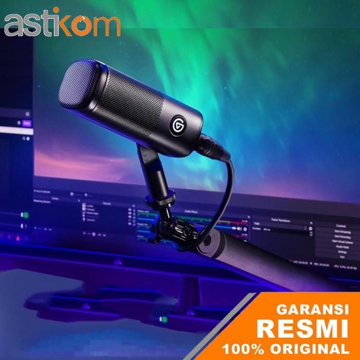 Gaming Microphone Elgato Wave DX Black