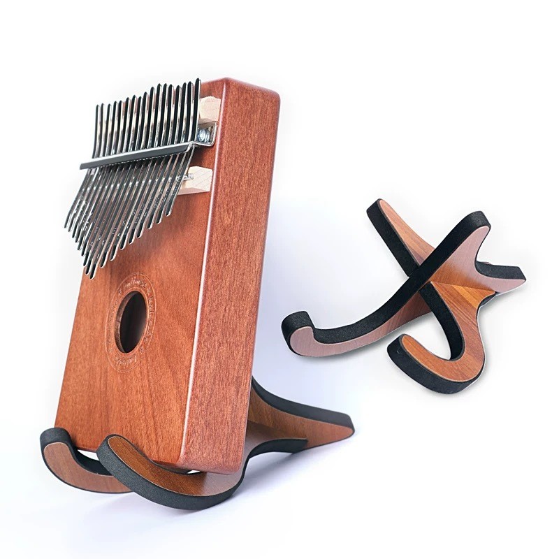 TERLARIS Stand Holder Kalimba Kayu Akrilik Dudukan Kalimba Universal Stand Penyangga Kalimba