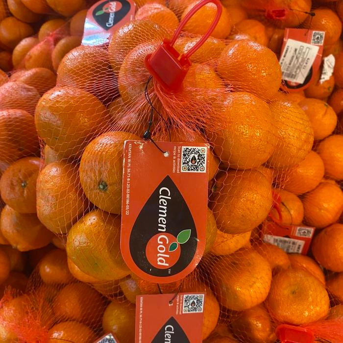

jeruk clement gold tampa biji fresh 1 kg