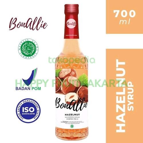 

Bonallie syrup rasa hazelnut | sirup berperisa hazelnut | 700 ml