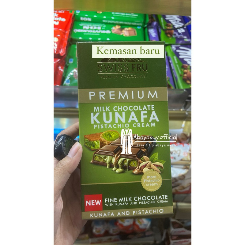 

Premium Chocolate - Coklat kunafa dan pistachio | Viral