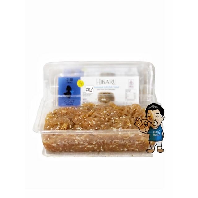 

PROMO! Hikaru Chuka Kurage- Seasoned Jellyfish- Ubur ubur Halal 500 g