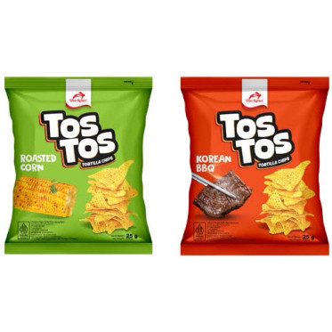

#DUA KELINCI Tos Tos Tortilla Chips 20 gr 2 VARIAN
