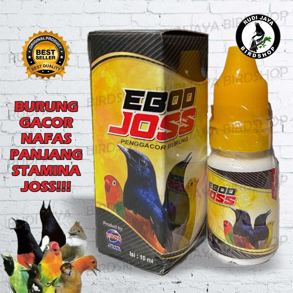 EBOD JOSS JOS EBOD JAYA OBAT VITAMIN BURUNG TINGKATKAN STAMINA TENAGA GACOR BUNYI SEHAT MURAI KACER