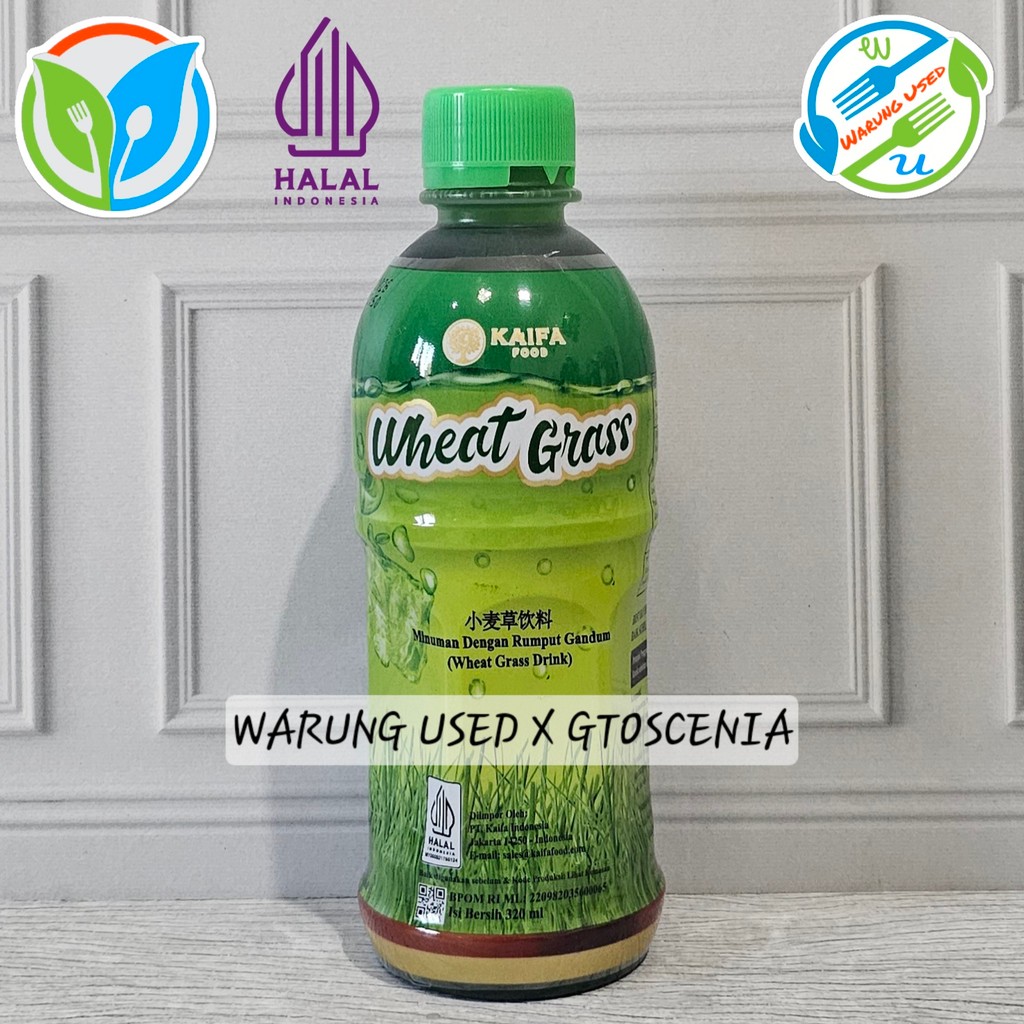 

Halal Kf Wheatgrass Drink 320ml (Minuman Dengan Rumput Gandum)