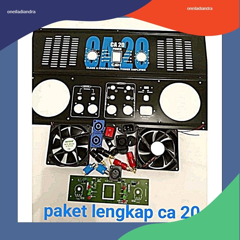 PLAT PANEL POWER CA 20 BAHAN TEBAL