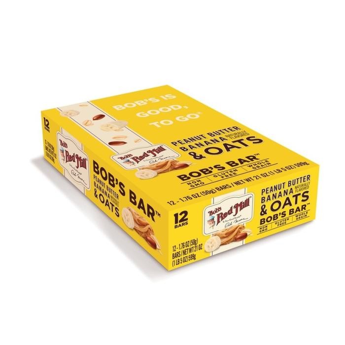 

PROMO! Paket Bob's Red Mill Peanut Butter Oat Bar 1 Box ( isi 12pcs mix )