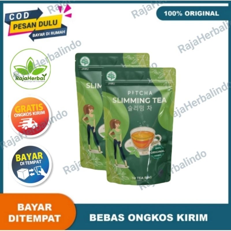

100% ASLI Pitcha Detox Slimming Tea Asli Obat Diet Pelangaing Badan Original
