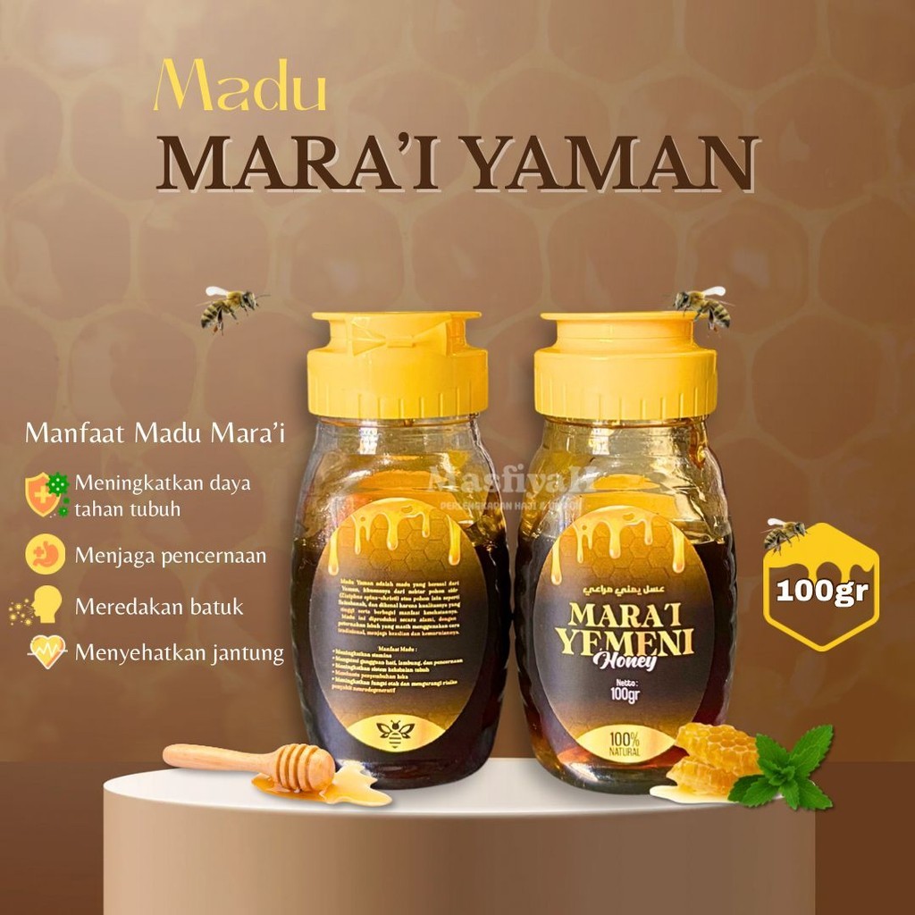 

MADU MARAI YAMAN 100GR TRAVEL PACK MADU YAMAN MARA'I MADU ASLI ORIGINAL MADU MARA'I YAMAN TRAVEL PACK MADU MARAI YAMAN SELAI ROTI CEMILAN SEHAT FS