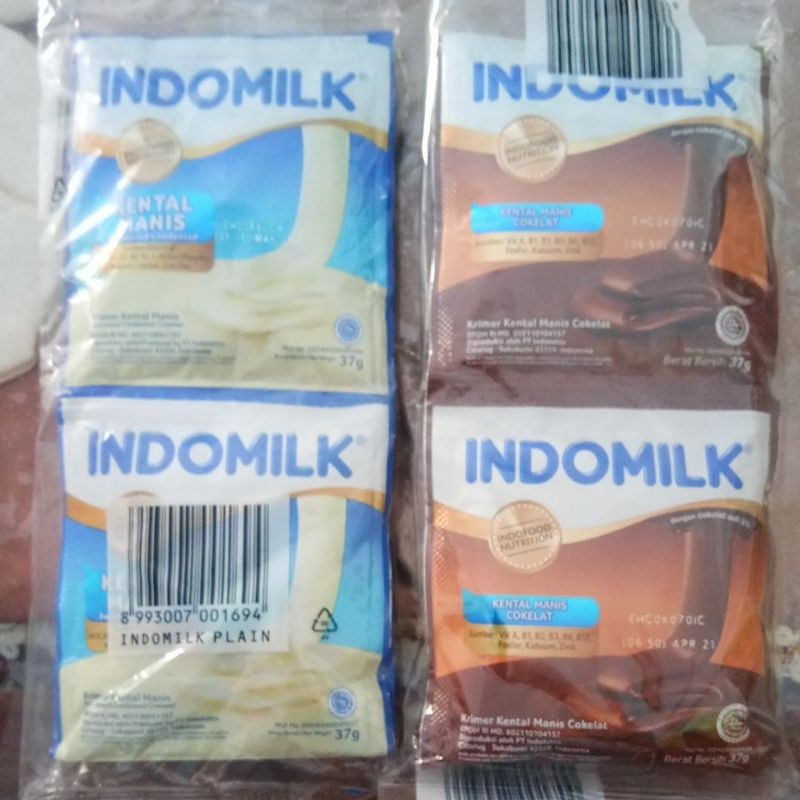 

Indomilk 12sachet putih/coklat