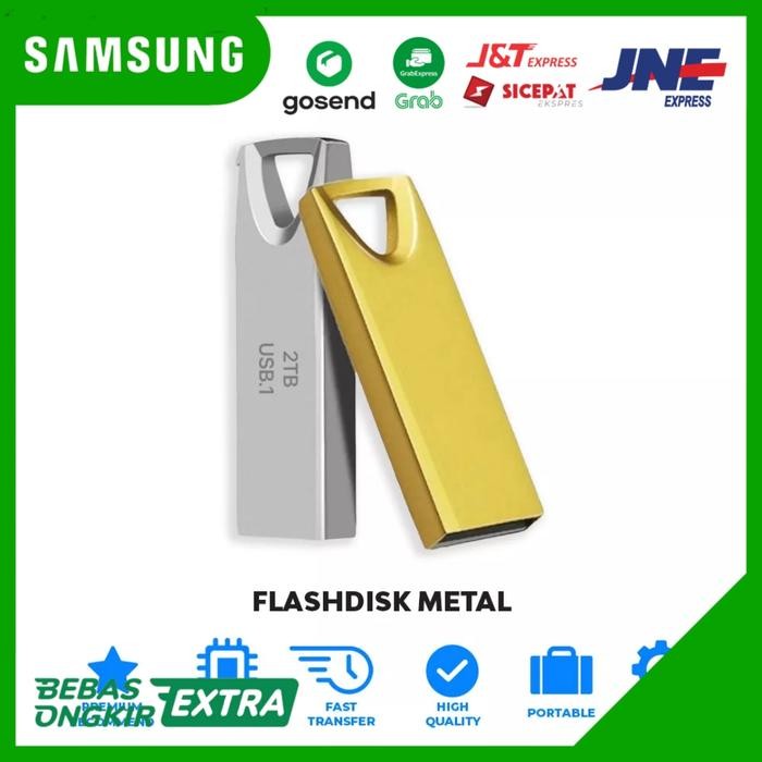 Flashdisk FD Samsung 2TB USB 3.1 Metal High Speed - Putih, 2TB