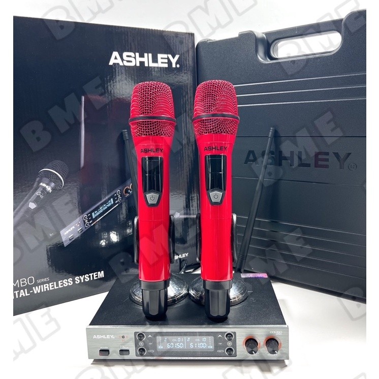 DISKON MICROPHONE ASHLEY COMBO MIC WIRELESS ASHLEY ORIGINAL GARANSI BARU ORI