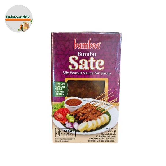 

Bamboe bumbu sate mix peanut sauce for satay 200 gram