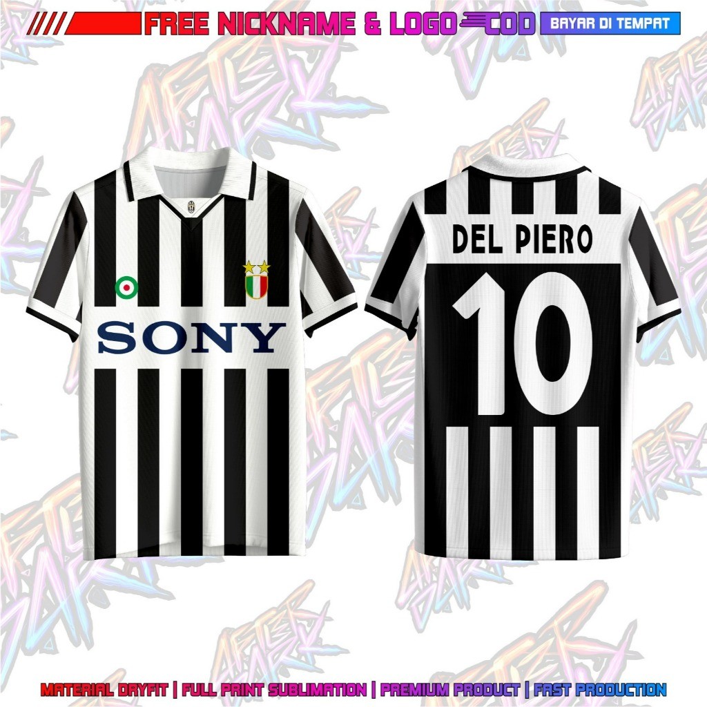 JERSEY RETRO JUVENTUS TAHUN 1996  - BAJU JUVENTUS// JERSEY JUVENTUS// JERSEY RETRO // JERSEY SEPAKBO