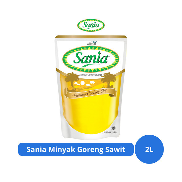 

Sania Minyak Goreng Sawit Premium Cooking Oil Pouch 2L JJ 061